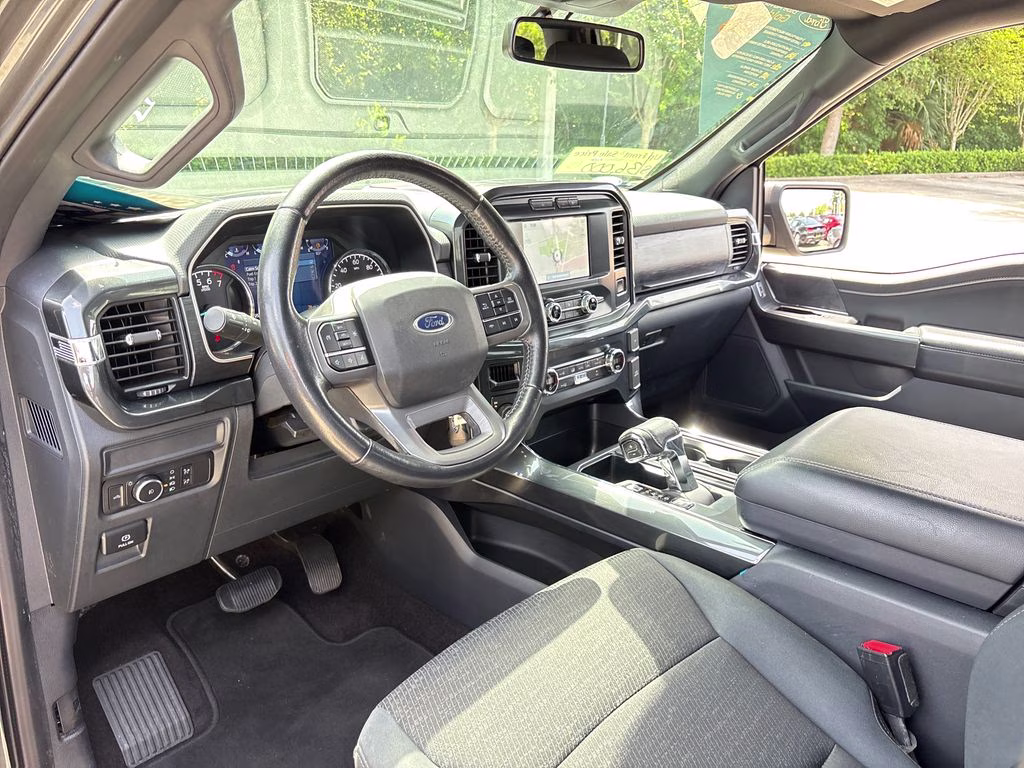 2021 Gray Metallic Ford F-150 XLT 4X4 Truck