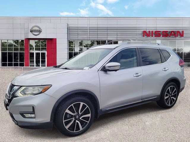 2019 Brilliant Silver Metallic Nissan Rogue SL FWD SUV