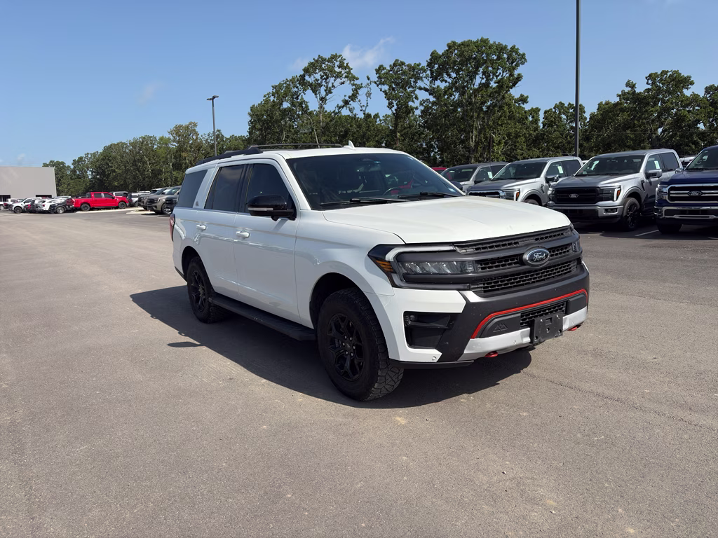 2022 Star White Metallic Tri-Coat Ford Expedition Timberline 4X4 SUV