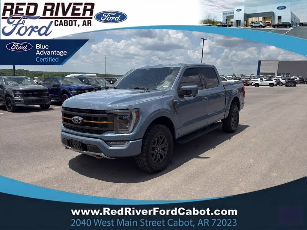 2023 Azure Gray Metallic Tri-Coat Ford F-150 Tremor 4X4 Truck