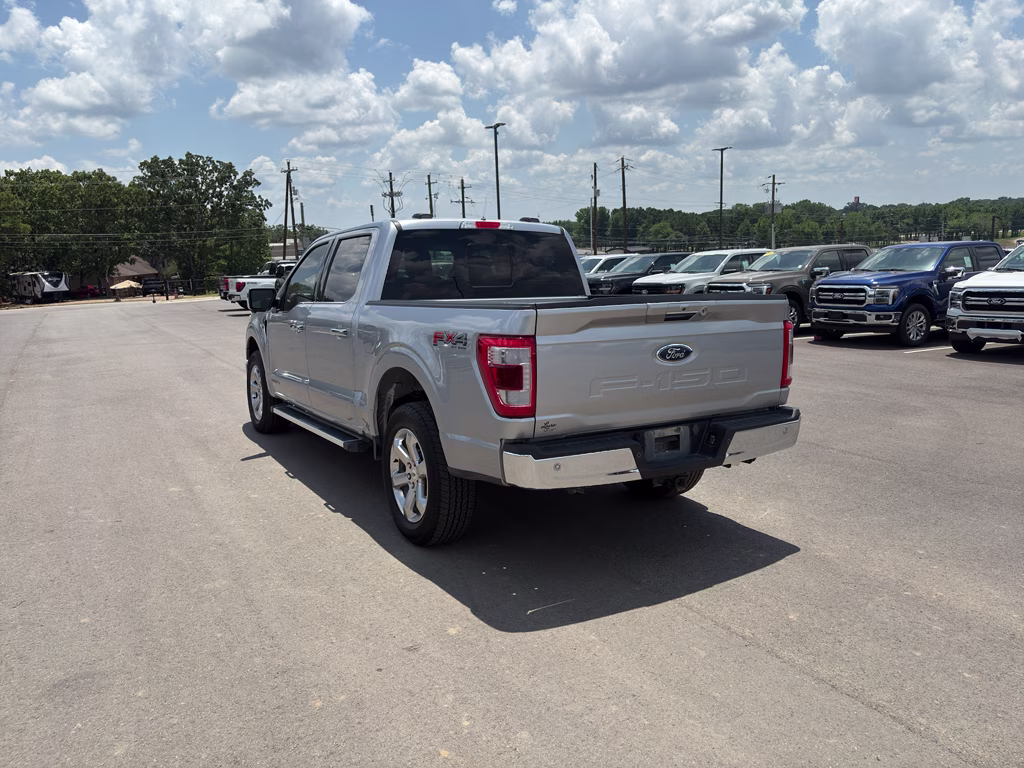 2023 Iconic Silver Metallic Ford F-150 LARIAT 4X4 Truck