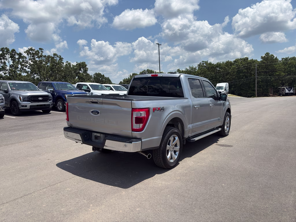 2023 Iconic Silver Metallic Ford F-150 LARIAT 4X4 Truck