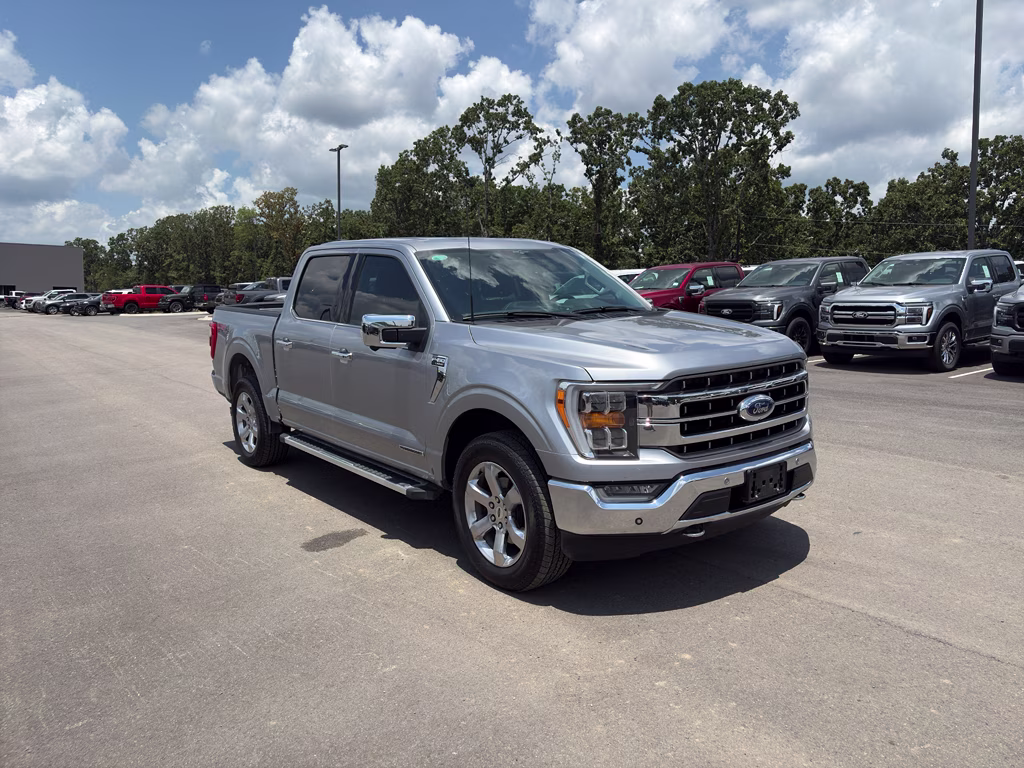 2023 Iconic Silver Metallic Ford F-150 LARIAT 4X4 Truck