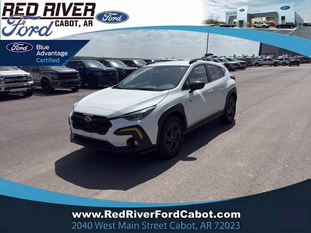 2024 Crystal White Pearl Subaru Crosstrek Sport AWD SUV
