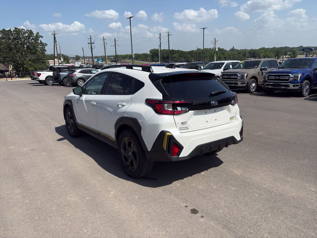 2024 Crystal White Pearl Subaru Crosstrek Sport AWD SUV