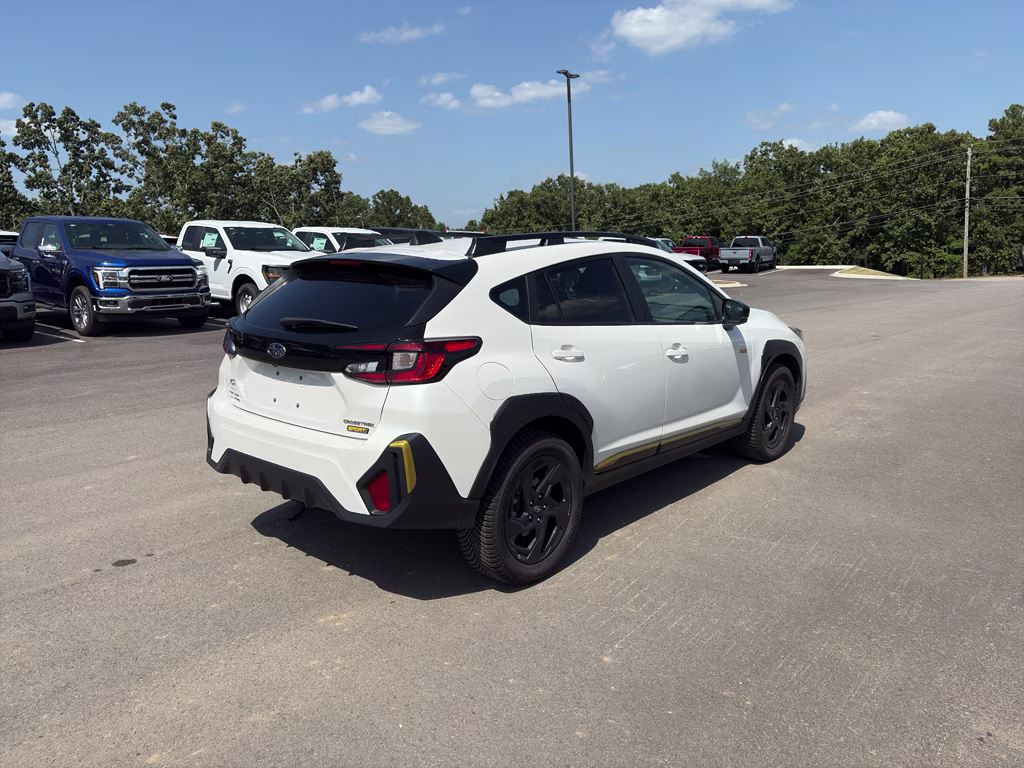 2024 Crystal White Pearl Subaru Crosstrek Sport AWD SUV