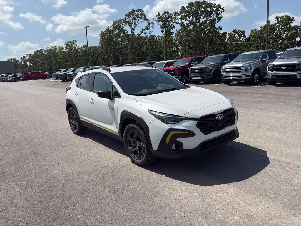 2024 Crystal White Pearl Subaru Crosstrek Sport AWD SUV