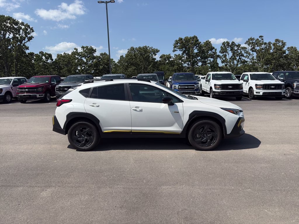 2024 Crystal White Pearl Subaru Crosstrek Sport AWD SUV