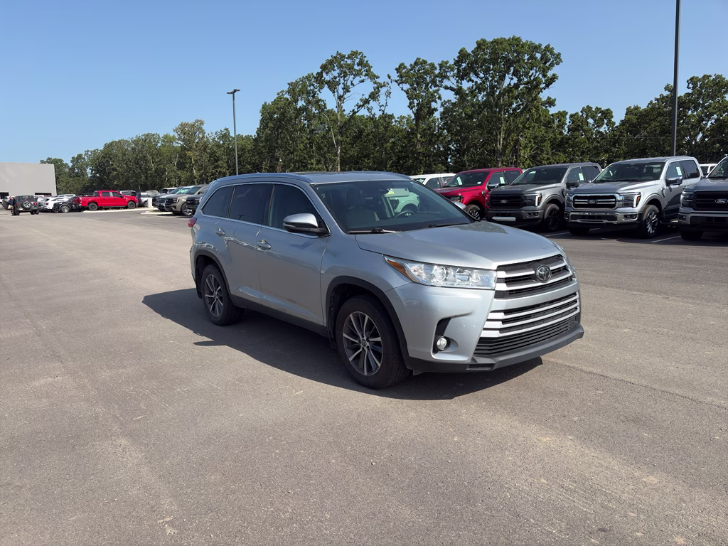 2019 Celestial Silver Metallic Toyota Highlander XLE AWD SUV