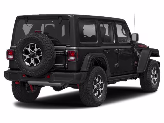 2021 Black Jeep Wrangler Unlimited Rubicon 4X4 Crossover
