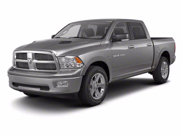 2010 Gray Dodge Ram Pickup 4X4 Truck