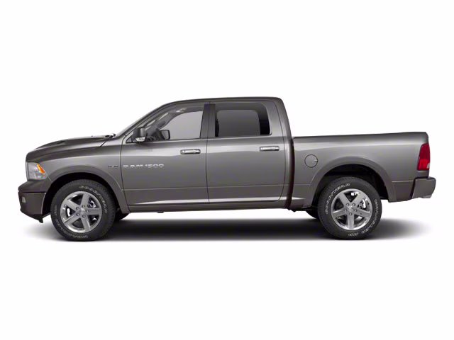 2010 Gray Dodge Ram Pickup 4X4 Truck