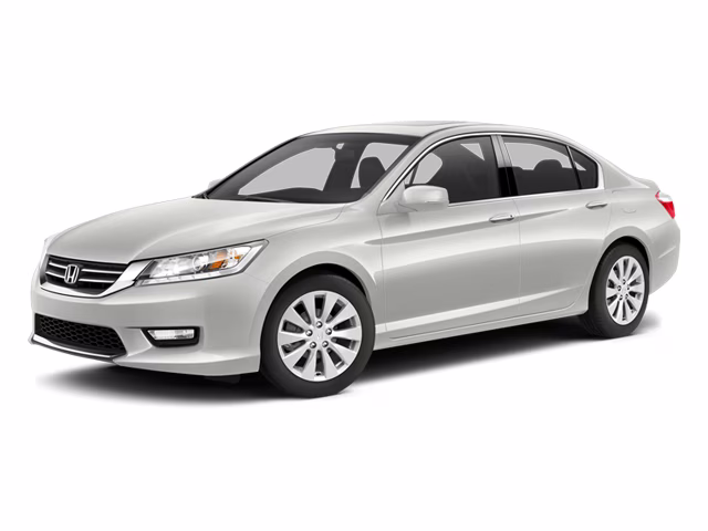 2014 White Honda Accord EX-L FWD Sedan