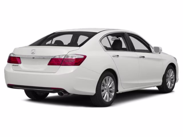 2014 White Honda Accord EX-L FWD Sedan