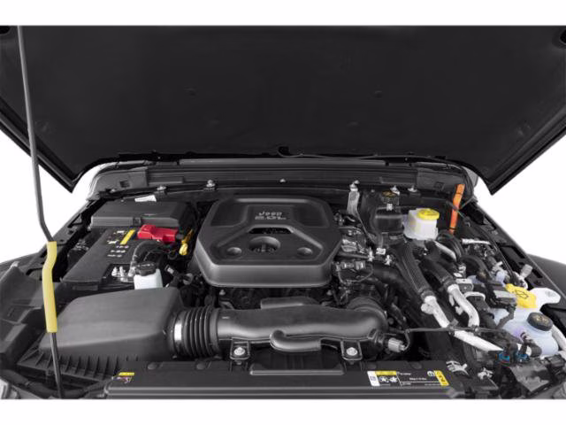 2023 Hydro Blue Pearlcoat Jeep Wrangler 4xe Sahara 4xe 4X4 Convertible