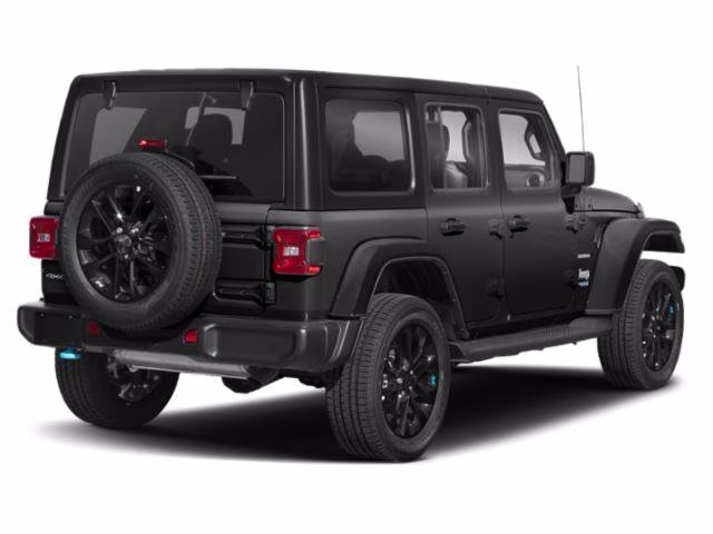 2023 Hydro Blue Pearlcoat Jeep Wrangler 4xe Sahara 4xe 4X4 Convertible