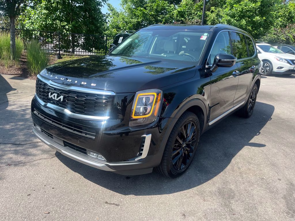 2022 Ebony Black Kia Telluride SX FWD SUV