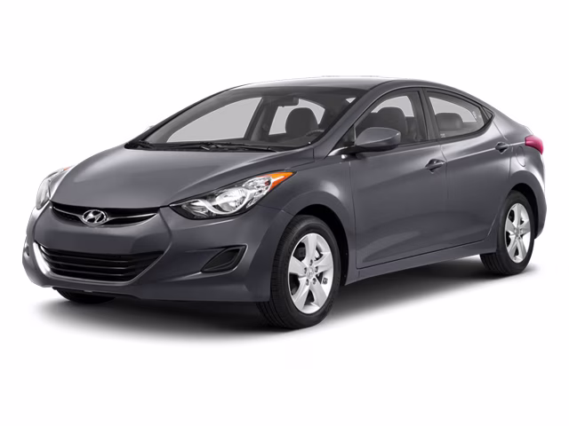 2013 Harbor Gray Metallic Hyundai Elantra Limited FWD Sedan
