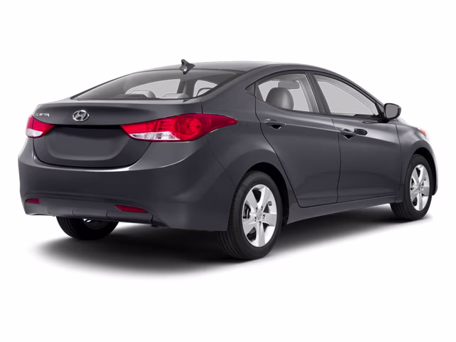 2013 Harbor Gray Metallic Hyundai Elantra Limited FWD Sedan