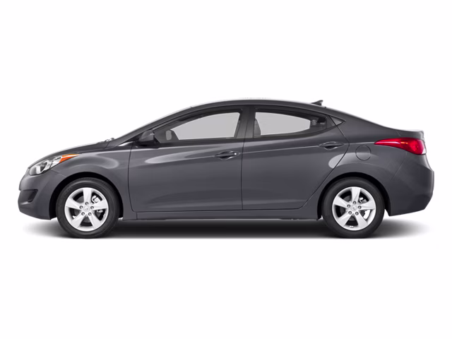 2013 Harbor Gray Metallic Hyundai Elantra Limited FWD Sedan