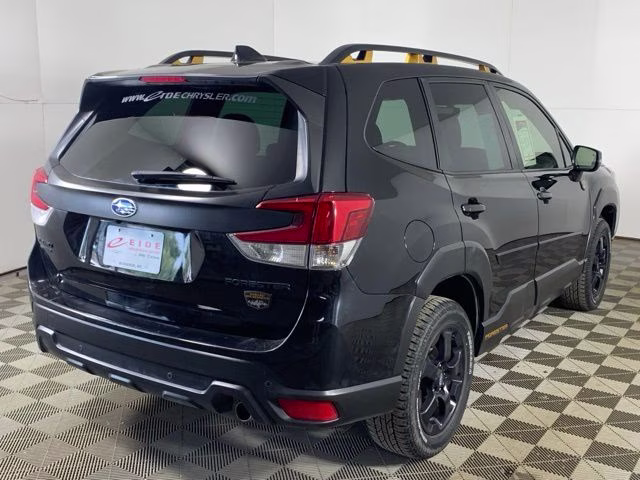 2022 Crystal Black Silica Subaru Forester Wilderness AWD SUV