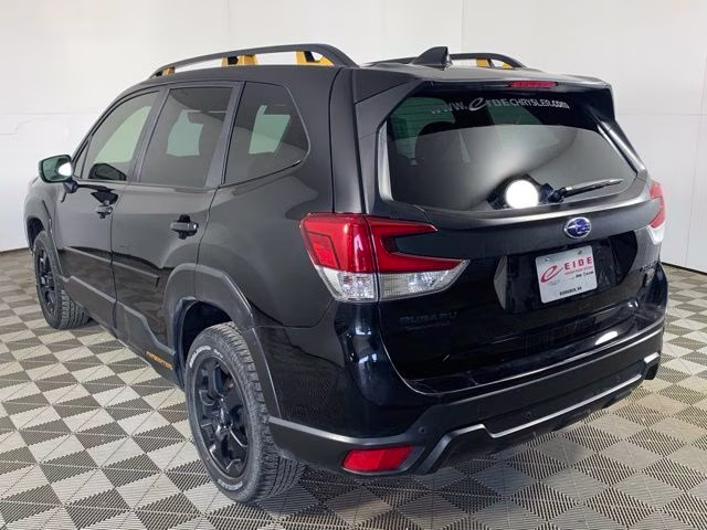 2022 Crystal Black Silica Subaru Forester Wilderness AWD SUV