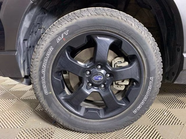 2022 Crystal Black Silica Subaru Forester Wilderness AWD SUV