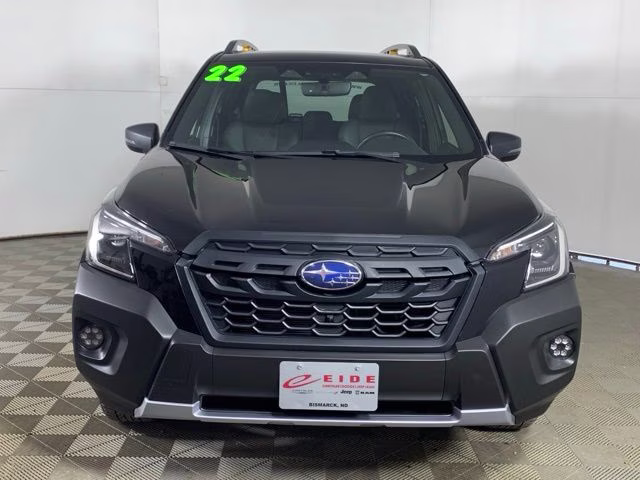 2022 Crystal Black Silica Subaru Forester Wilderness AWD SUV