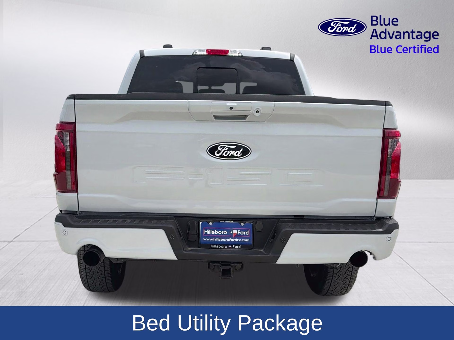 2025 Space White Metallic Ford F-150 XLT 4X4 Truck