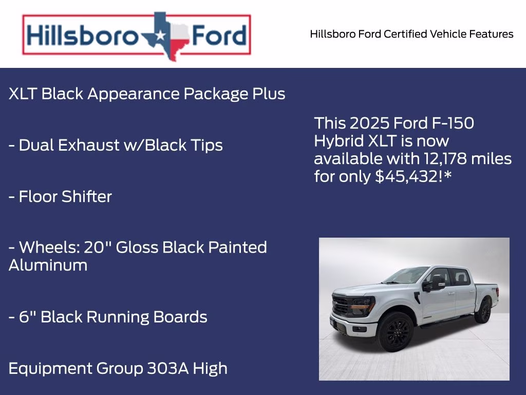 2025 Space White Metallic Ford F-150 XLT 4X4 Truck
