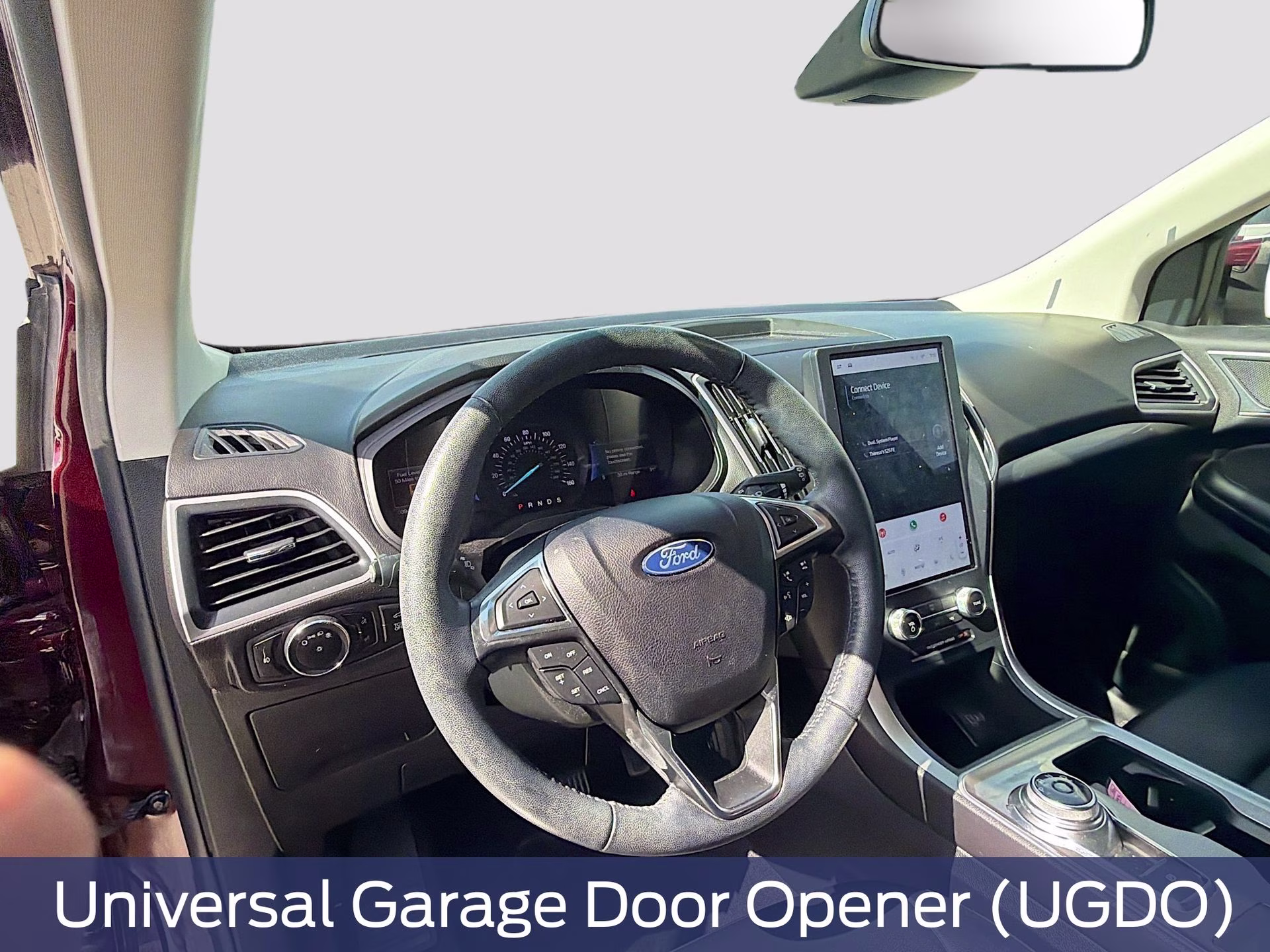 2023 Burgundy Velvet Metallic Tinted Clearcoat Ford Edge SEL AWD SUV