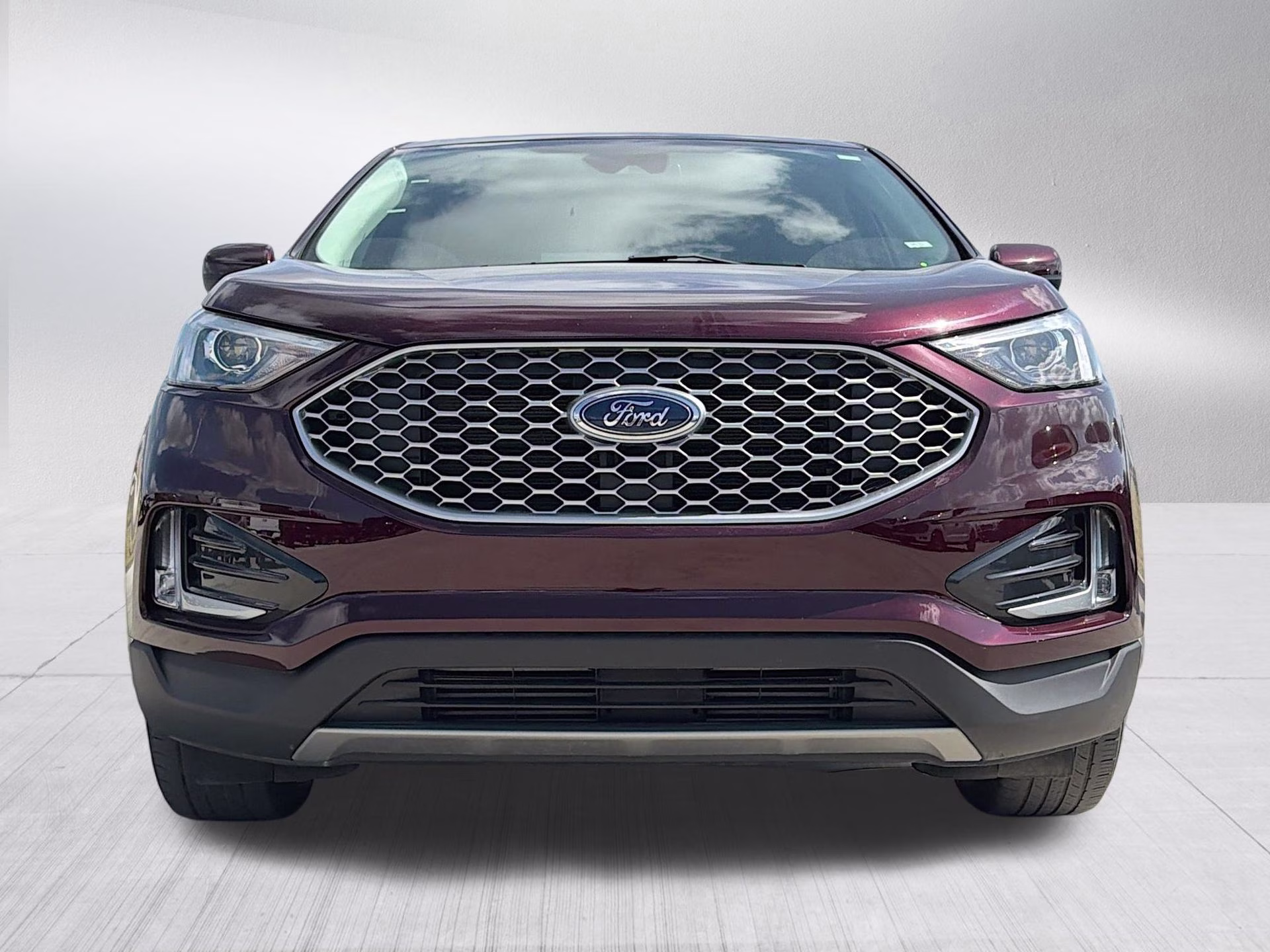 2023 Burgundy Velvet Metallic Tinted Clearcoat Ford Edge SEL AWD SUV