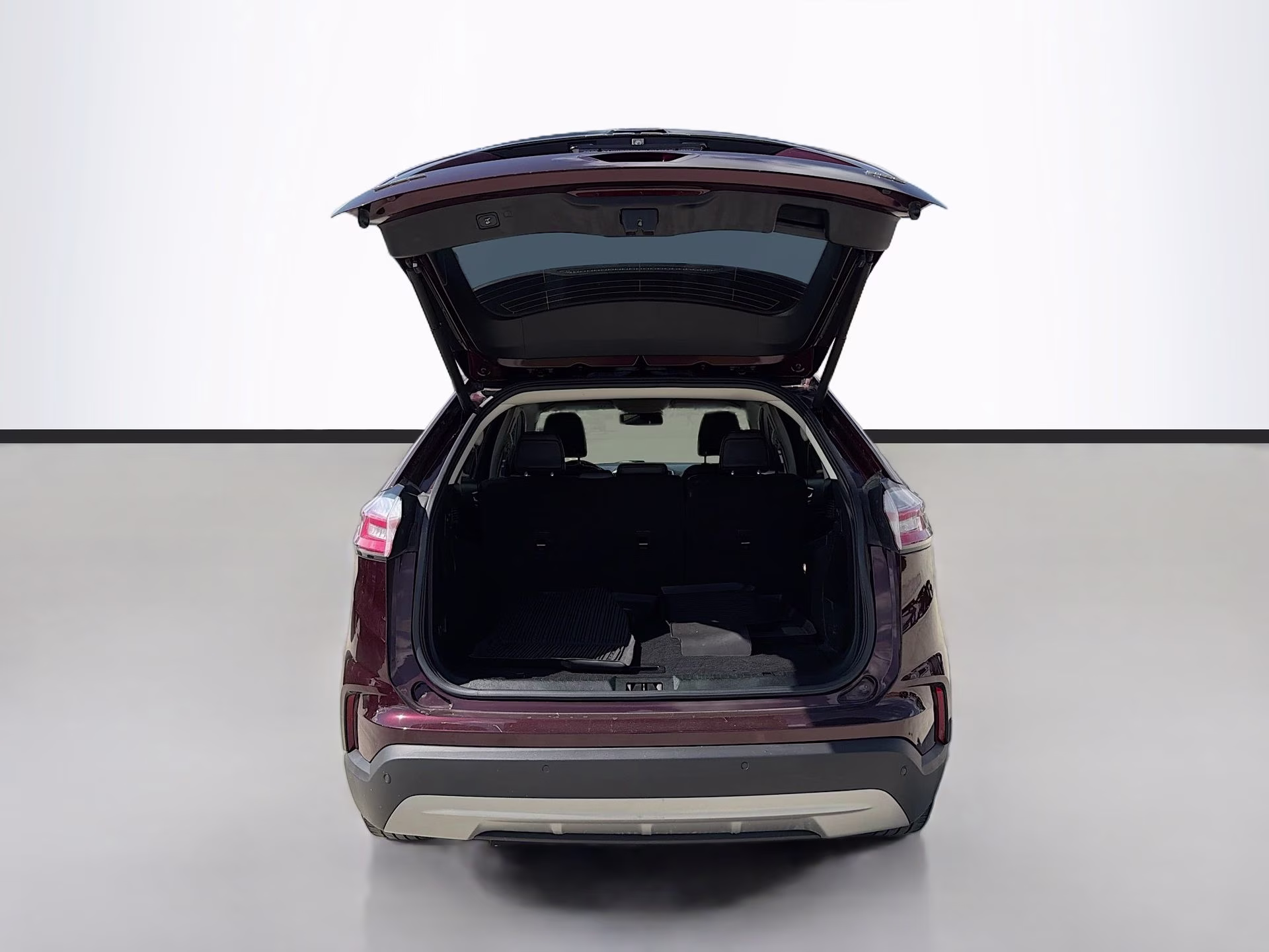 2023 Burgundy Velvet Metallic Tinted Clearcoat Ford Edge SEL AWD SUV