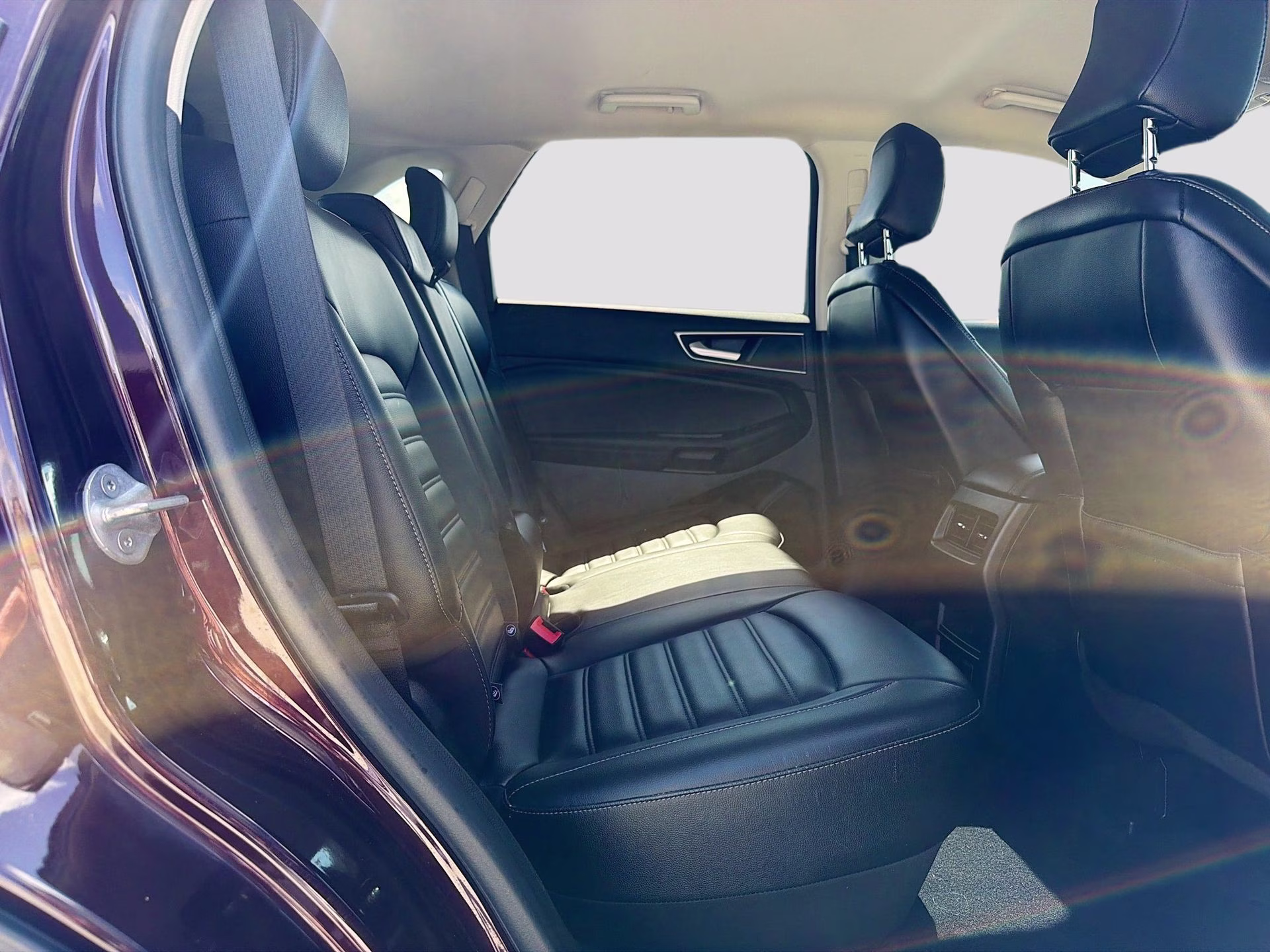 2023 Burgundy Velvet Metallic Tinted Clearcoat Ford Edge SEL AWD SUV