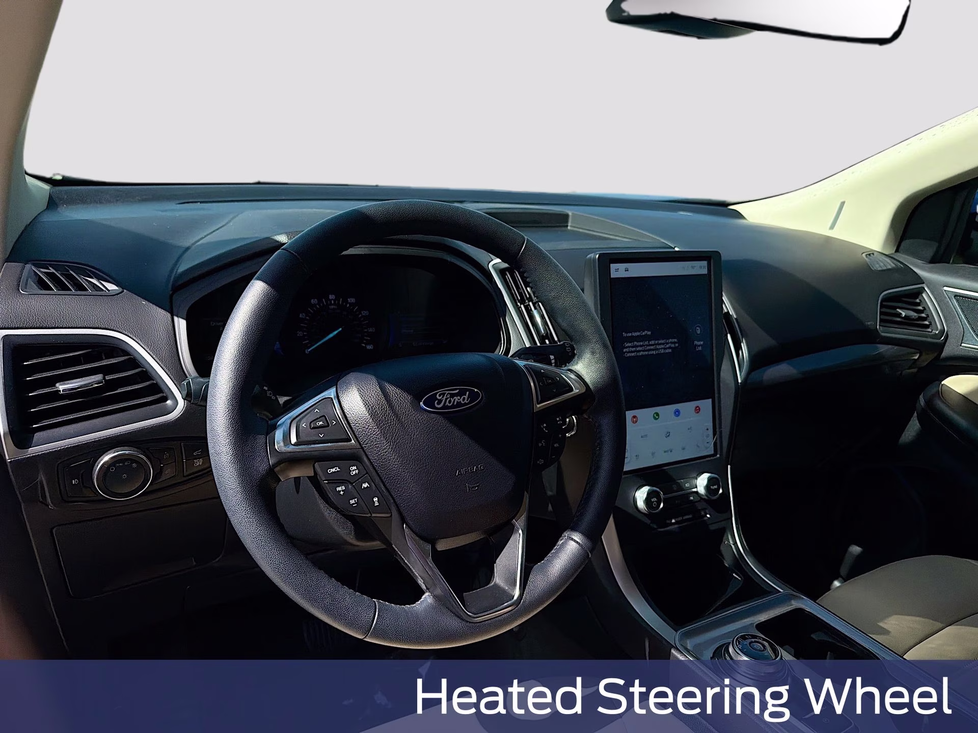 2024 Atlas Blue Metallic Ford Edge SEL AWD SUV
