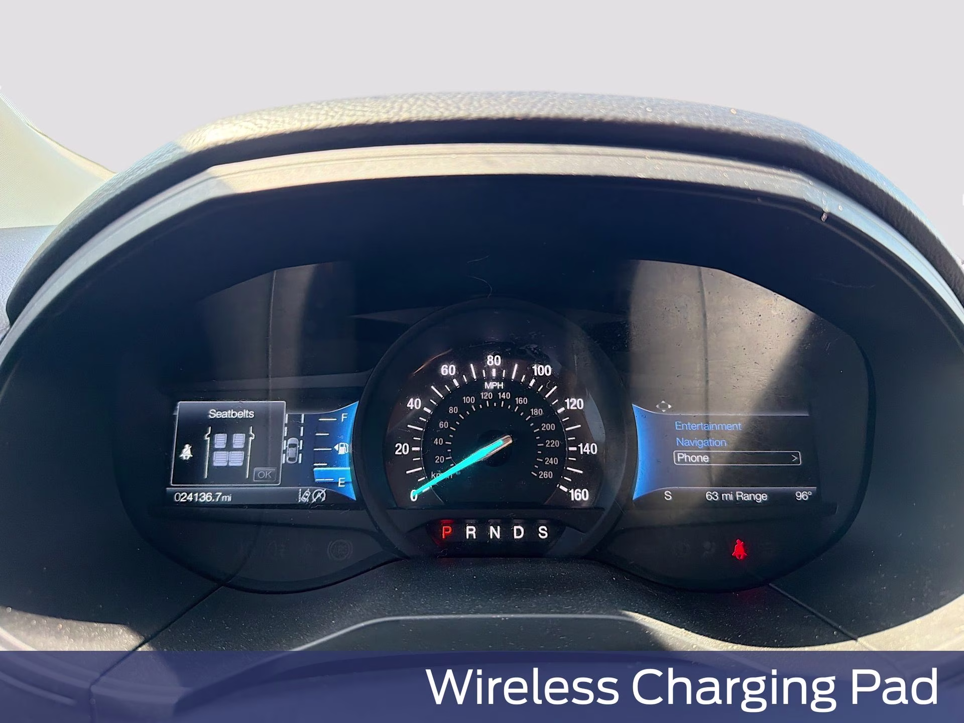 2024 Atlas Blue Metallic Ford Edge SEL AWD SUV
