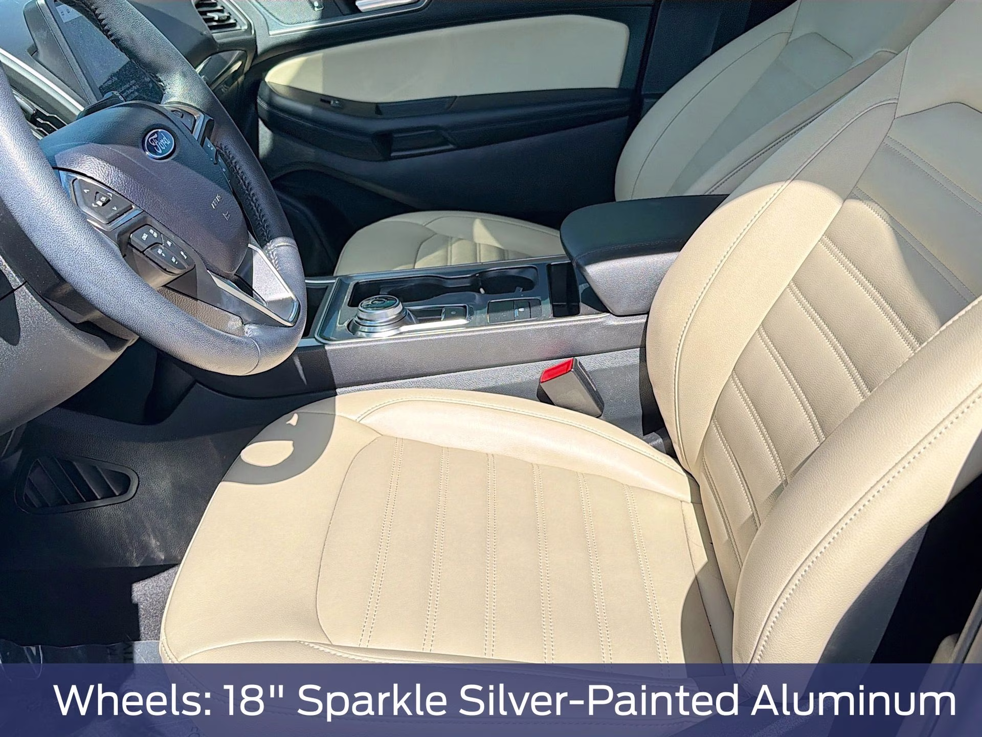 2024 Atlas Blue Metallic Ford Edge SEL AWD SUV