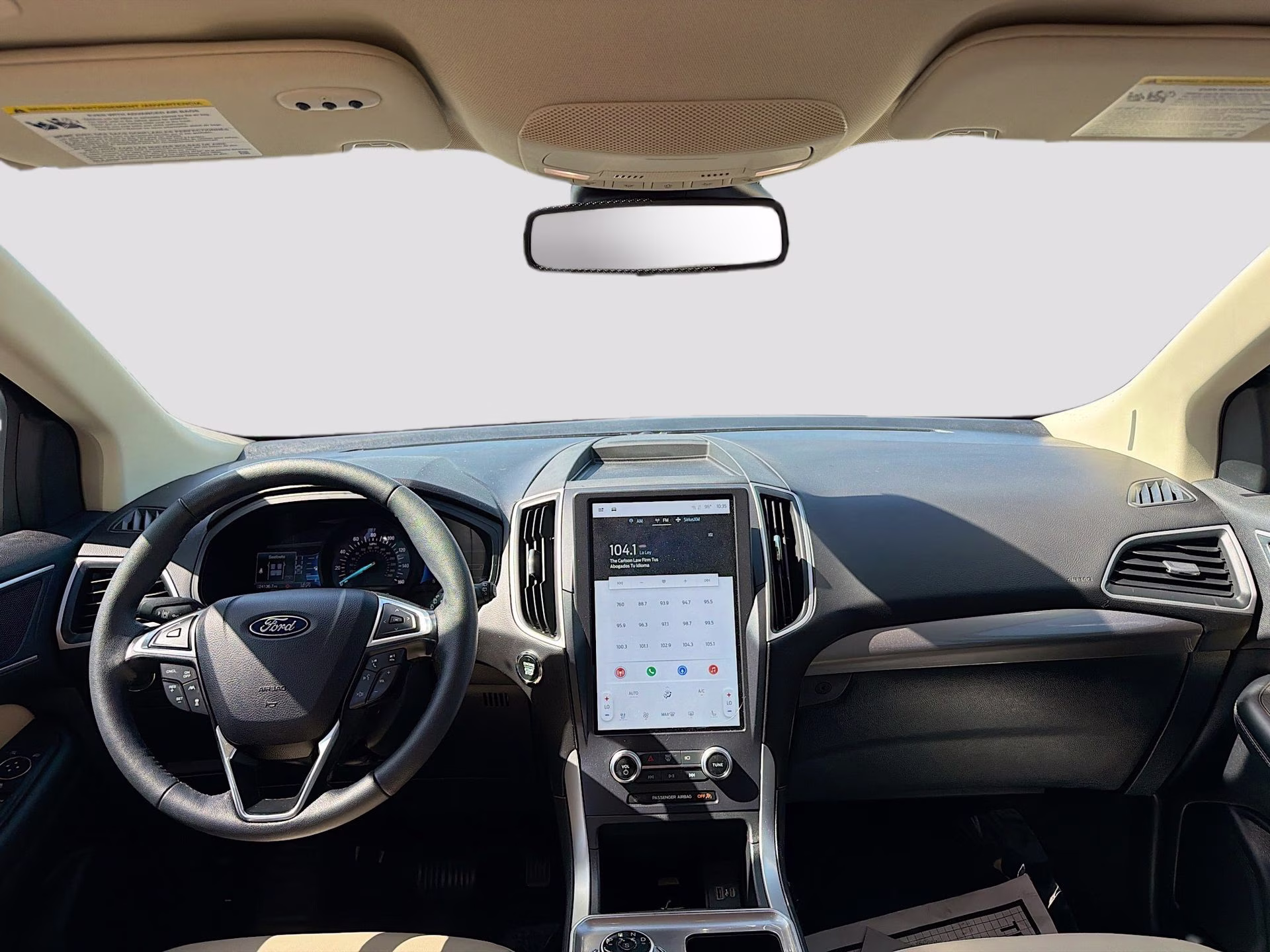 2024 Atlas Blue Metallic Ford Edge SEL AWD SUV