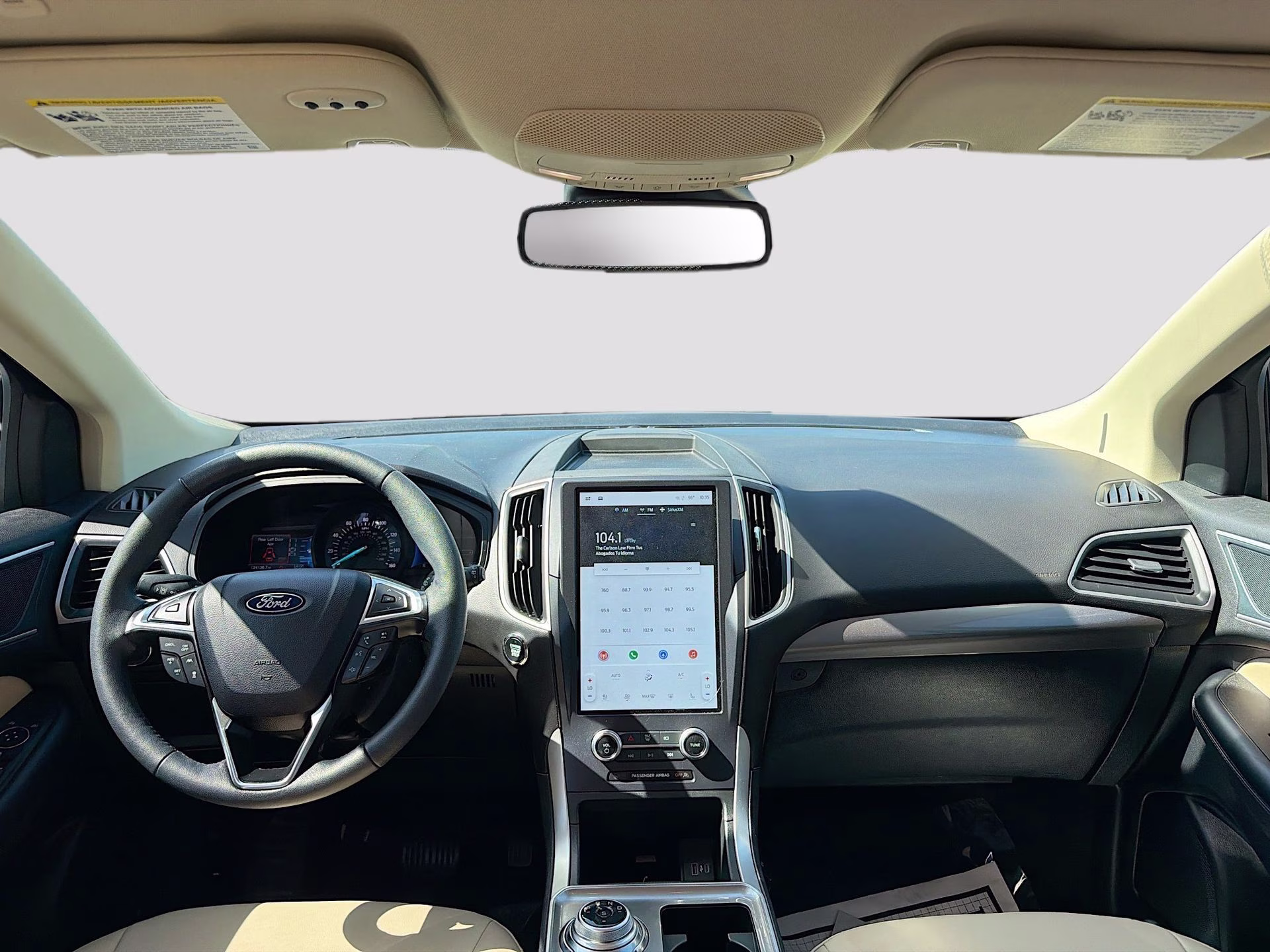 2024 Atlas Blue Metallic Ford Edge SEL AWD SUV