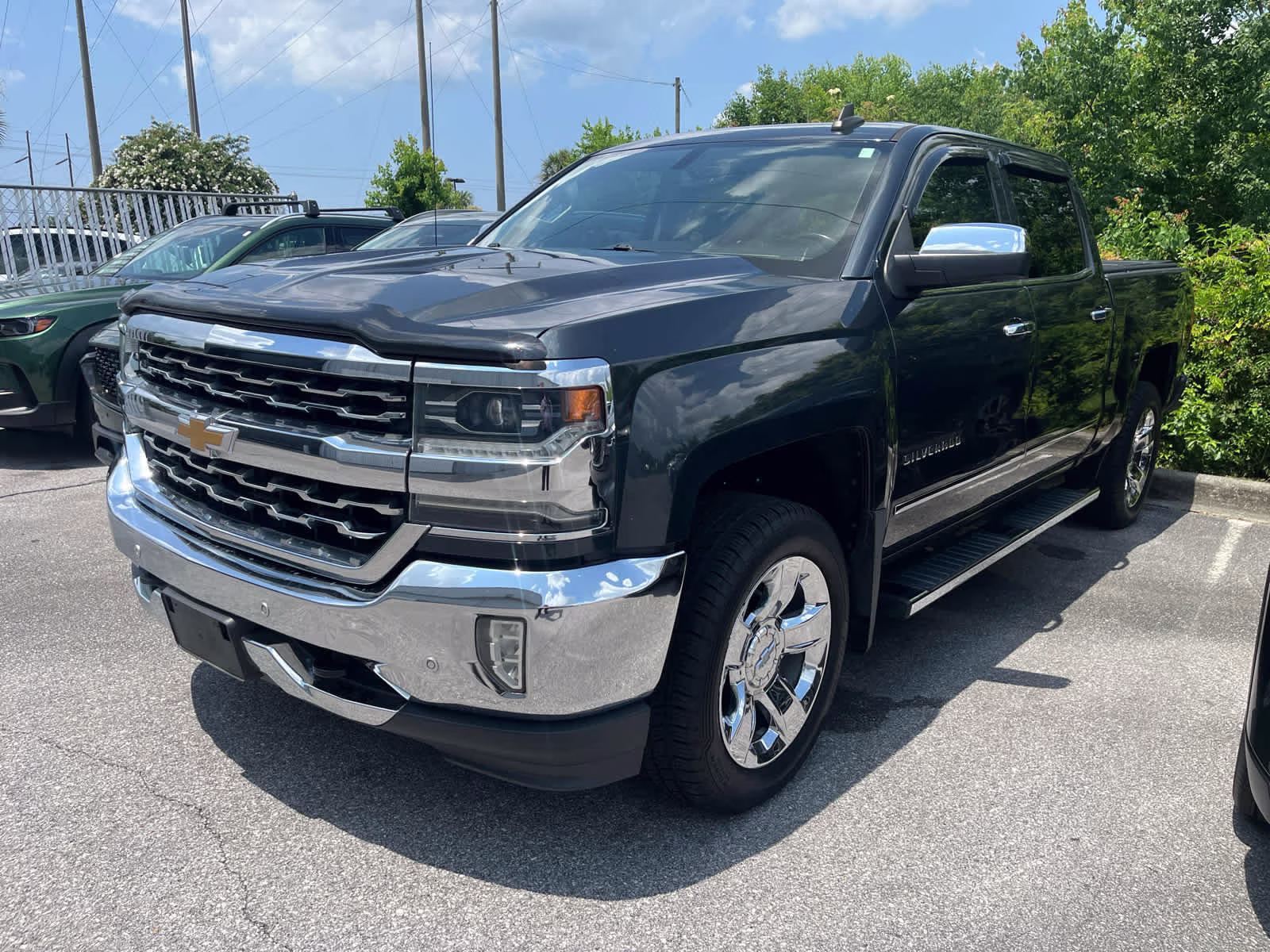 2018 Graphite Metallic Chevrolet Silverado 1500 LTZ RWD Truck