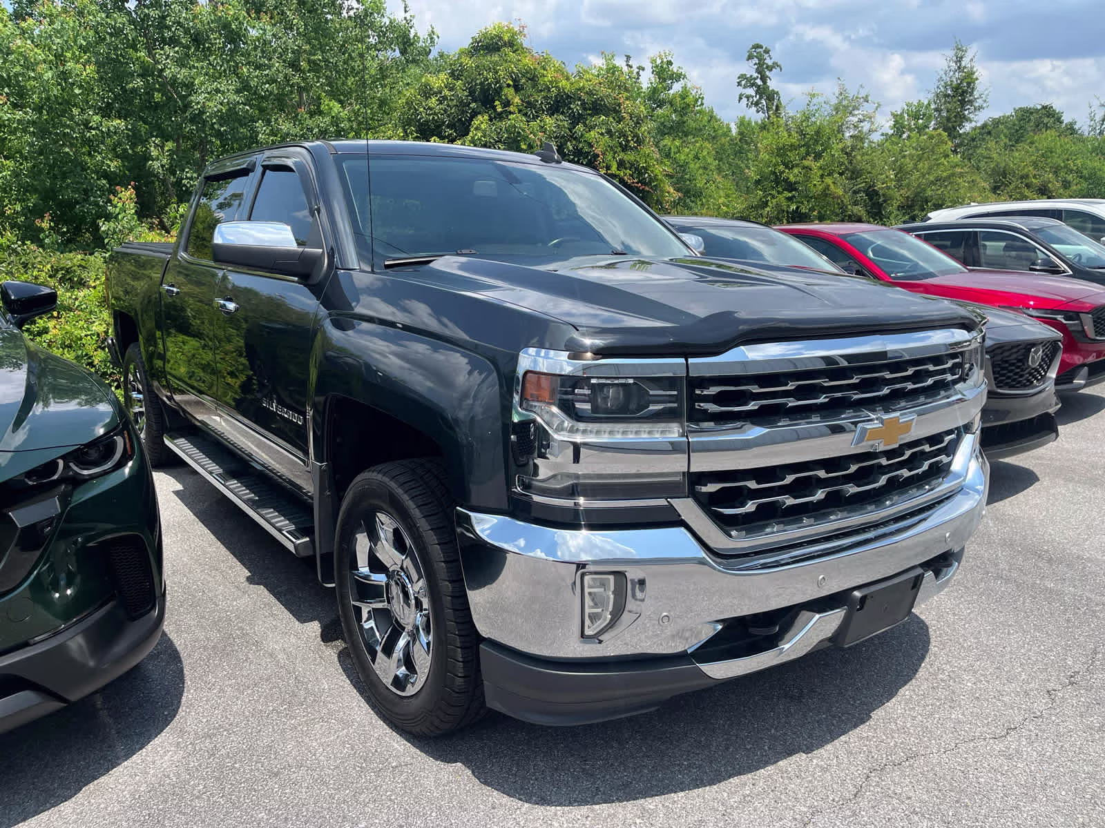 2018 Graphite Metallic Chevrolet Silverado 1500 LTZ RWD Truck