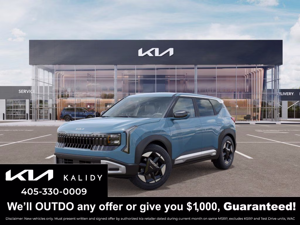 2027 Frost Blue Kia Seltos EX FWD SUV