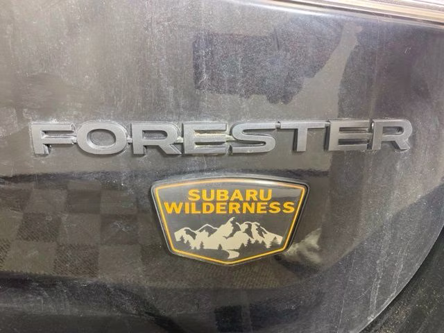 2022 Crystal Black Silica Subaru Forester Wilderness AWD SUV