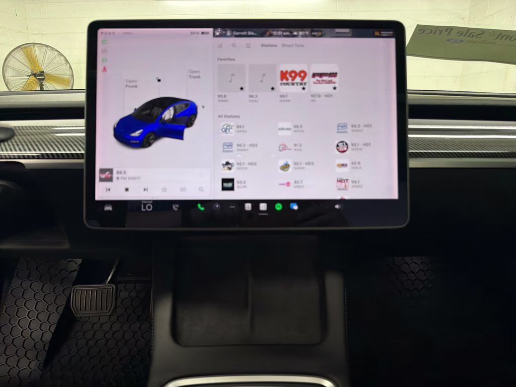 2022 Deep Blue Metallic Tesla Model 3 Long Range AWD Sedan
