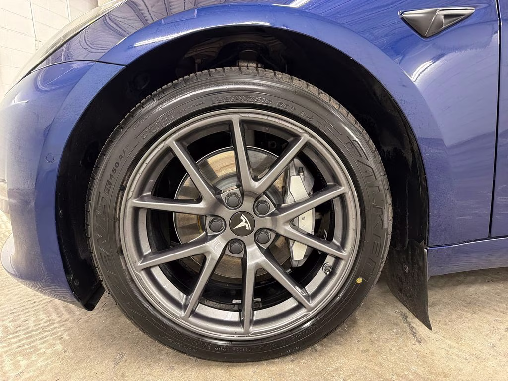 2022 Deep Blue Metallic Tesla Model 3 Long Range AWD Sedan