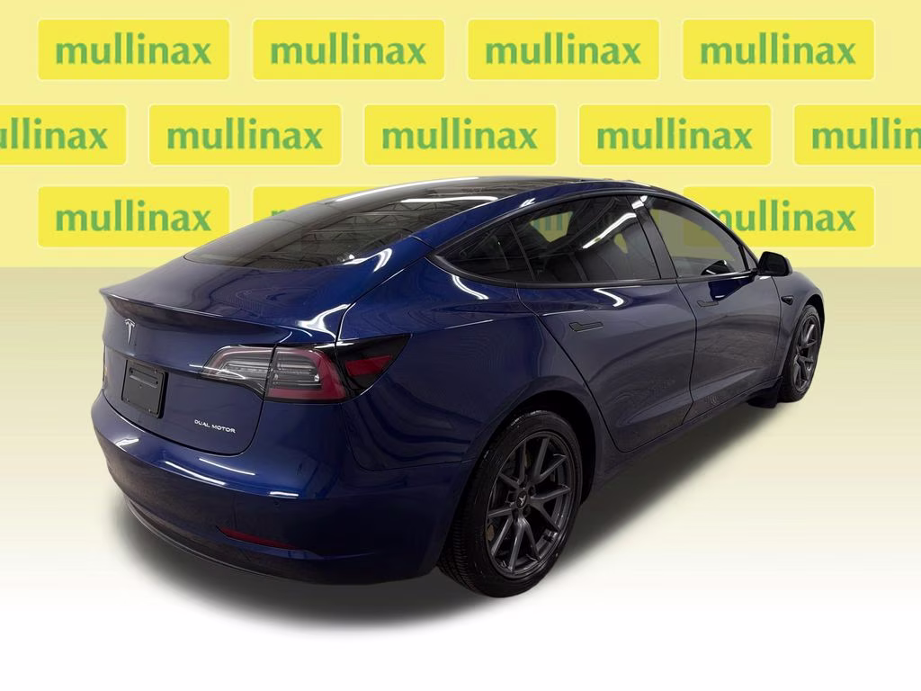 2022 Deep Blue Metallic Tesla Model 3 Long Range AWD Sedan