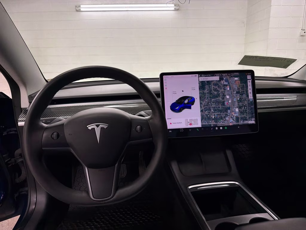 2022 Deep Blue Metallic Tesla Model 3 Long Range AWD Sedan