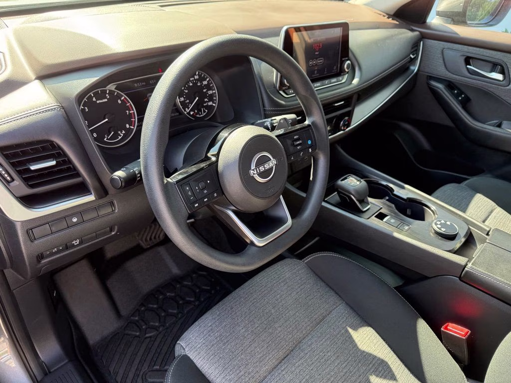 2023 Gun Metallic Nissan Rogue SV AWD SUV