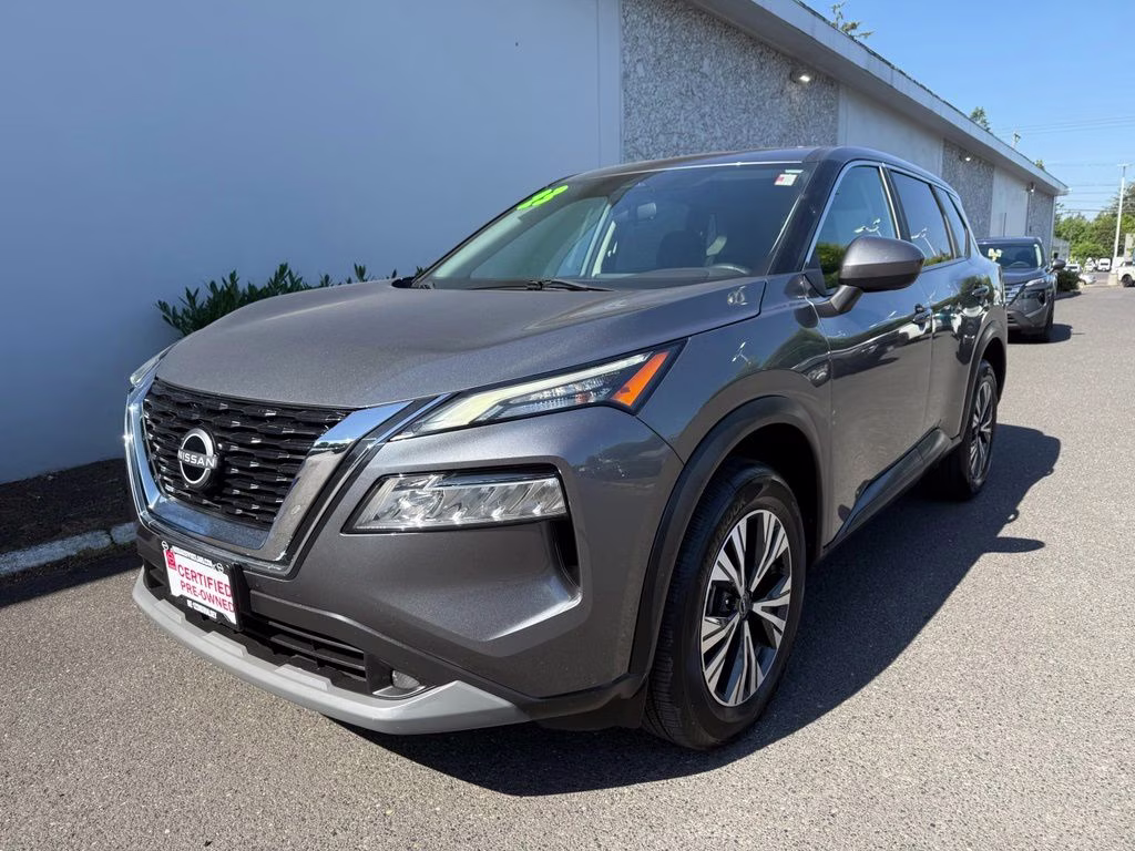 2023 Gun Metallic Nissan Rogue SV AWD SUV