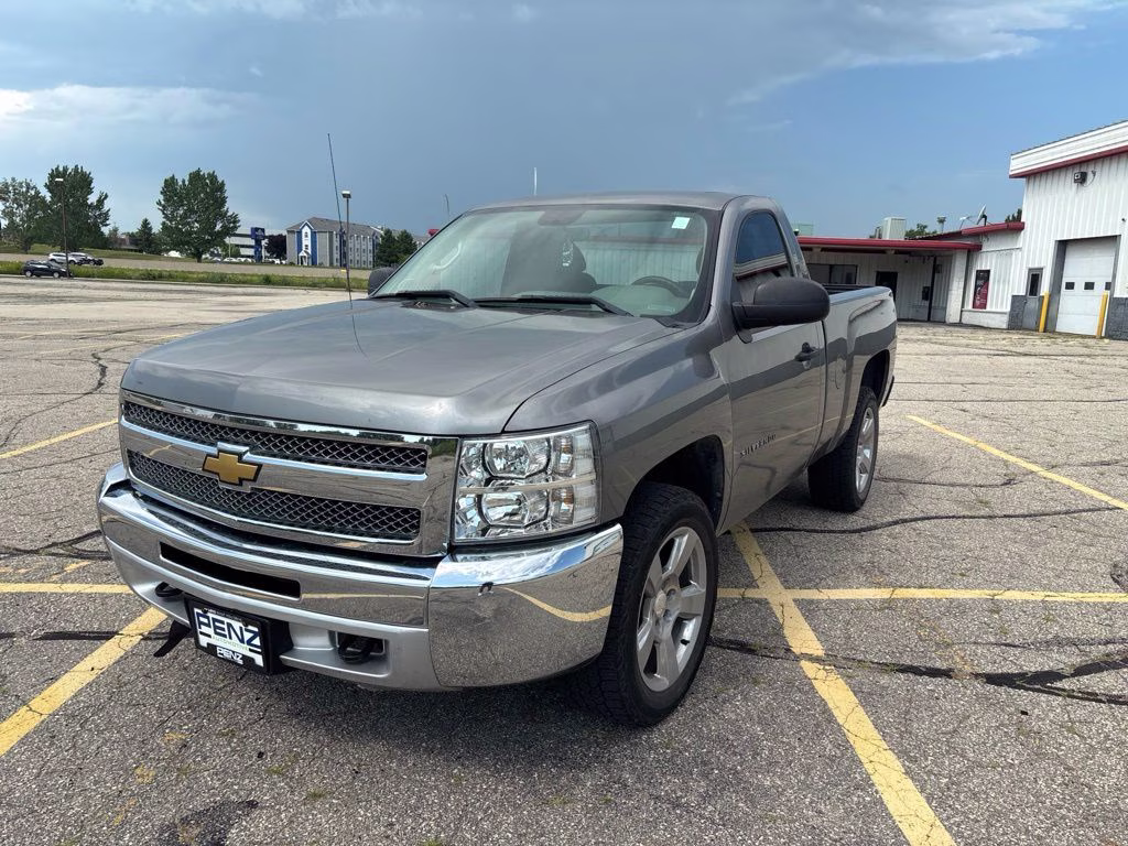 2012 Graystone Metallic Chevrolet Silverado 1500 Work Truck 4X4 Truck